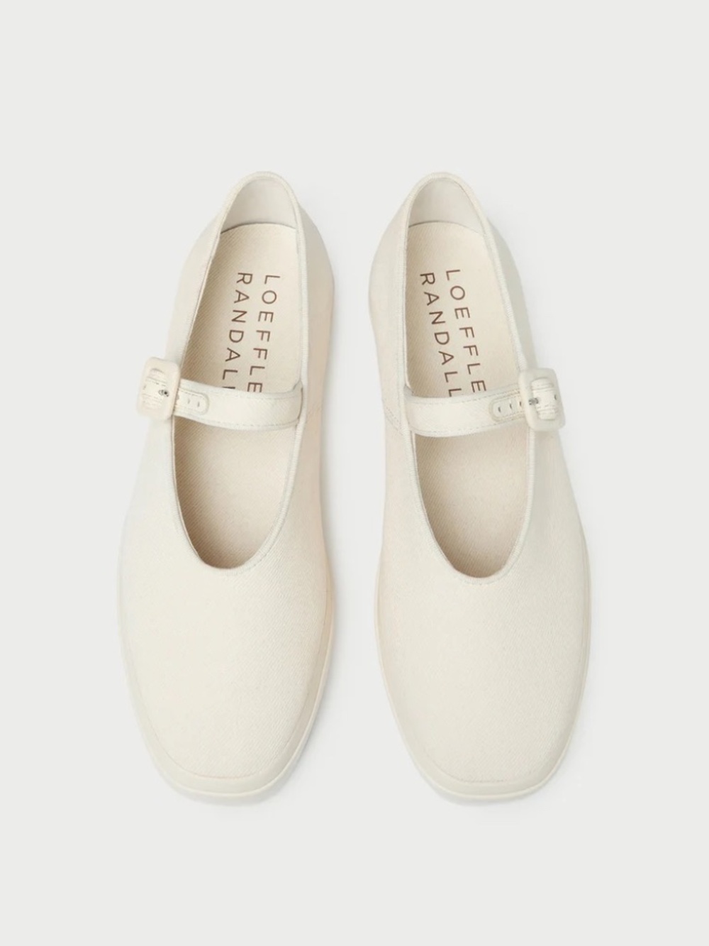 *NO OFFER* Loeffler Randall Natural Mary Jane Sneaker - Picture 2 of 4